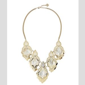 Kendra Scott Valora Necklace in Ivory Pearl